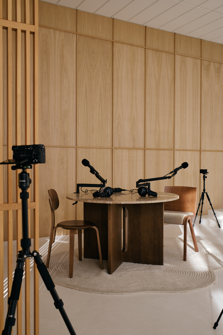 Podcaststudio Atelier Oost Amsterdam huren voor podcast opnames sfeerbeeld